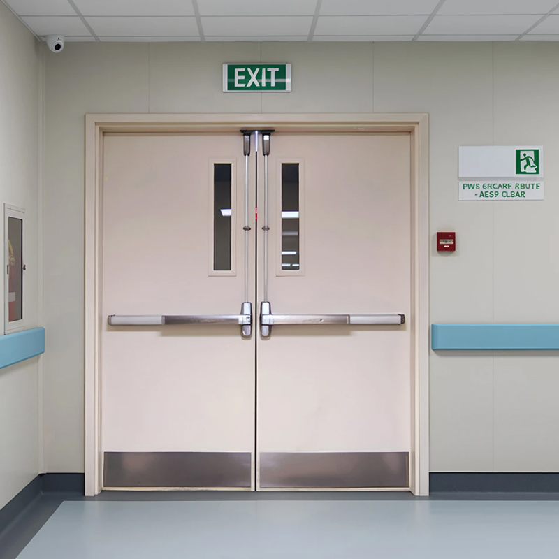 Puerta de salida de emergencia de acero para hospitales Puerta de salida de emergencia de acero para hospitales