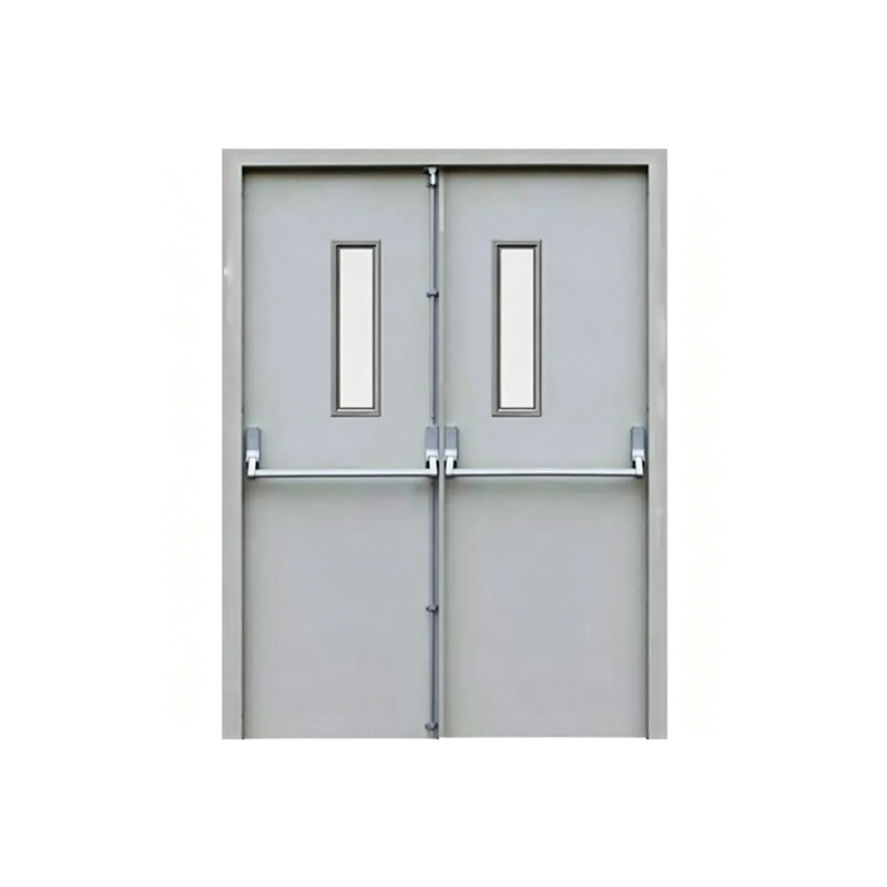 Puerta de salida de emergencia de metal resistente al fuego